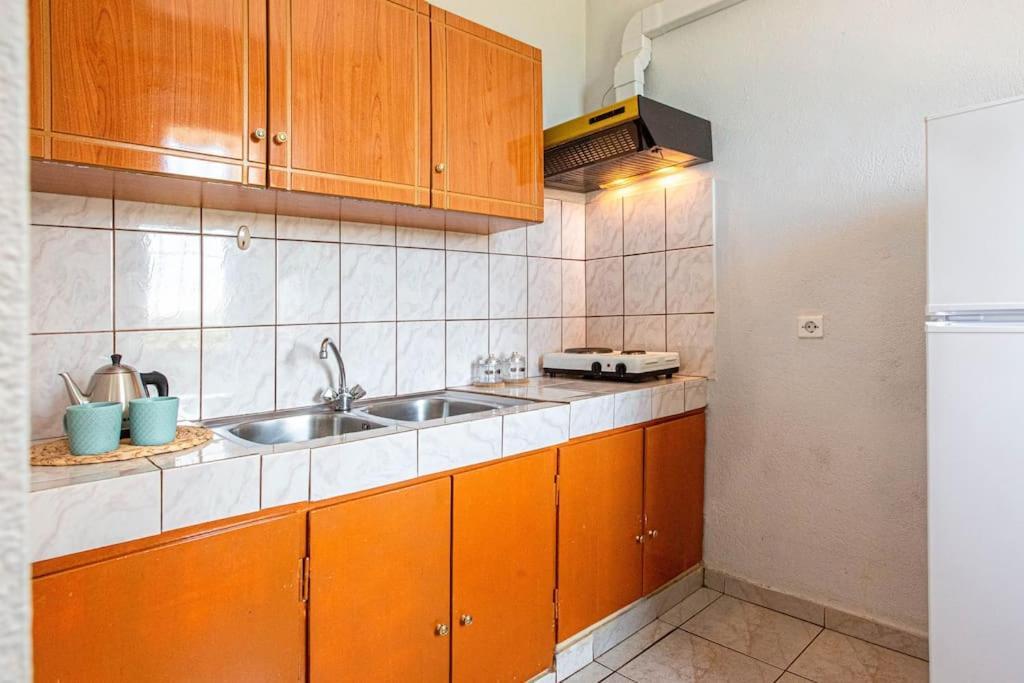 Blue Maraci 2 - Sea View, Kitchen, Beach Access Apartment Himare Luaran gambar